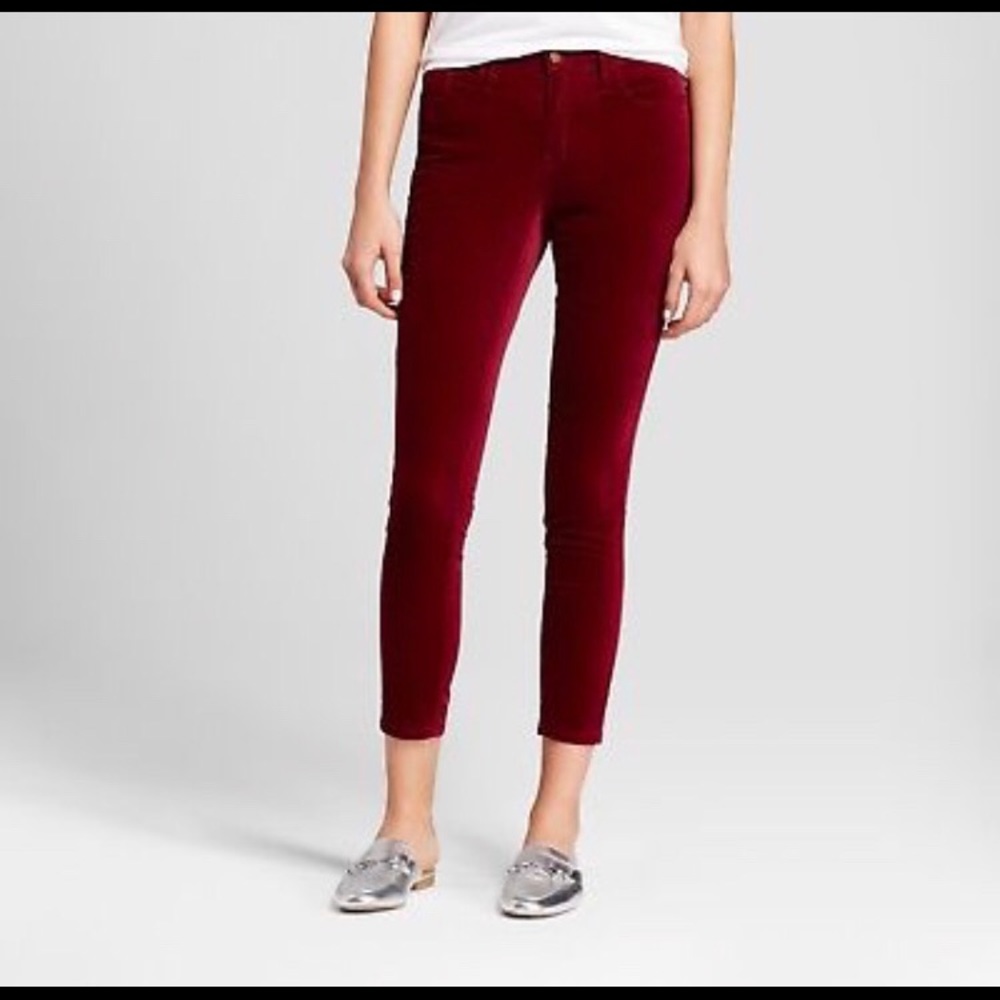 Mossimo denim high-rise skinny jeans